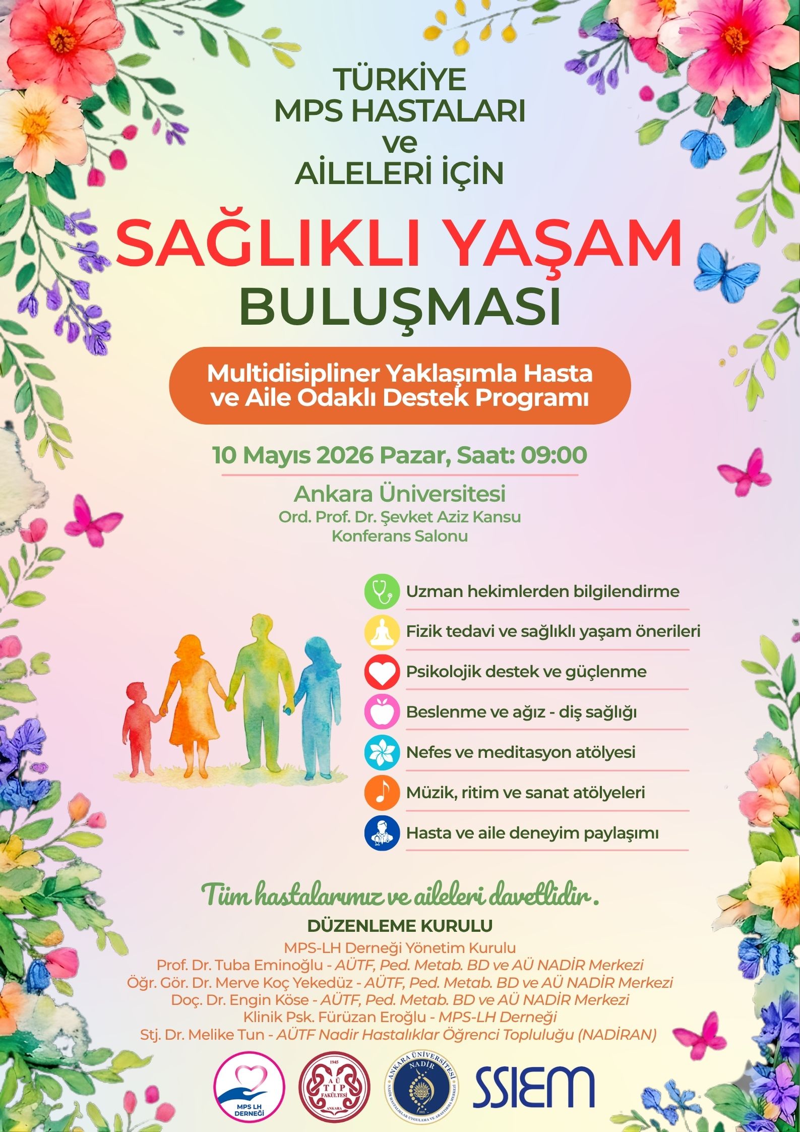 Türkiye MPS Hastaları İçin Sağlıklı Yaşam Buluşması