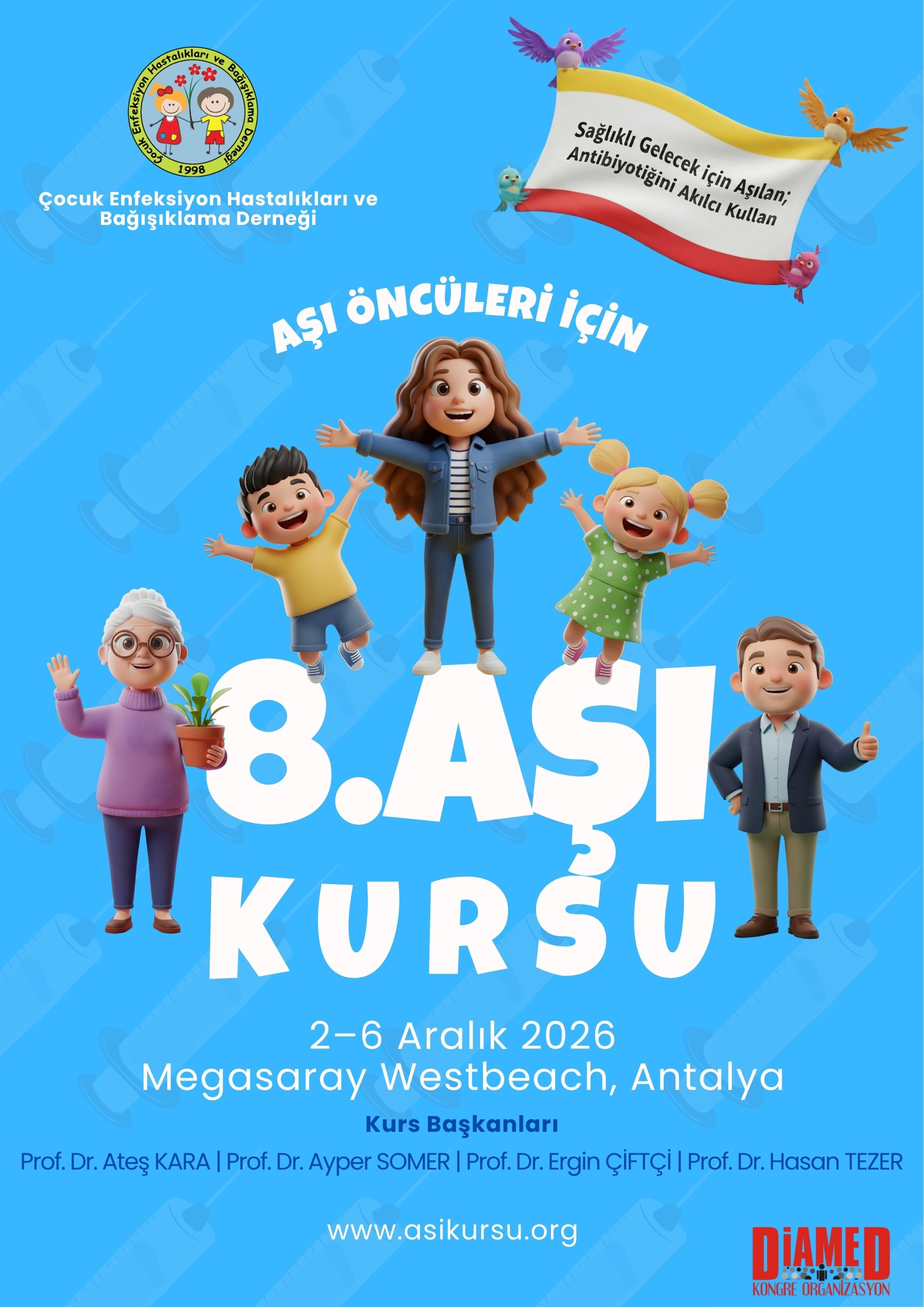 Aşı Öncüleri İçin 8. Aşı Kursu